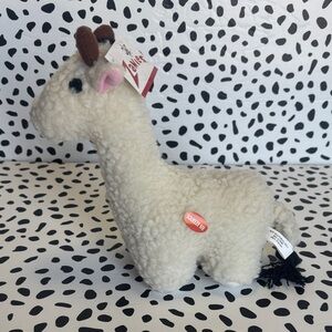 Zanies Fleecy Friend Llama Dog Toy - Set of 7.  Brand new with tags.